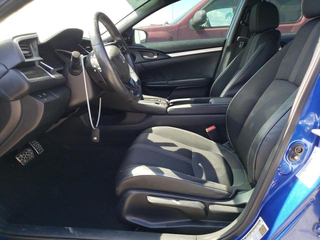 2HGFC2F87KH574783 - 2019 HONDA CIVIC SPORT BLUE photo 7