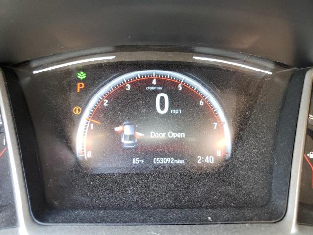 2HGFC2F87KH574783 - 2019 HONDA CIVIC SPORT BLUE photo 9