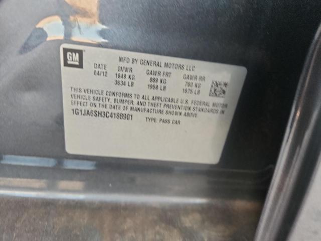 1G1JA6SH3C4188901 - 2012 CHEVROLET SONIC LS Boz foto 13