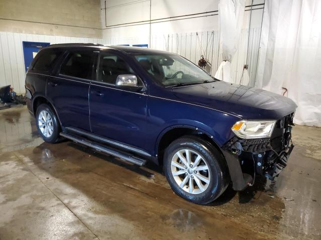 1C4RDJAG4EC374937 - 2014 DODGE DURANGO SXT BLUE photo 4