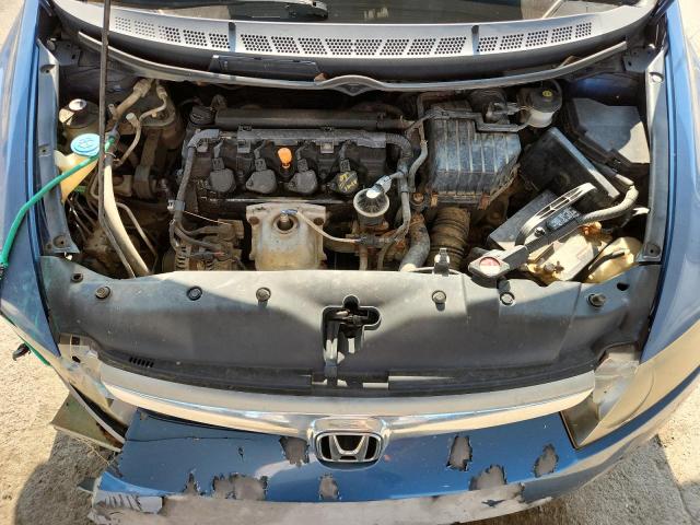 1HGFA16598L016614 - 2008 HONDA CIVIC LX BLUE photo 11