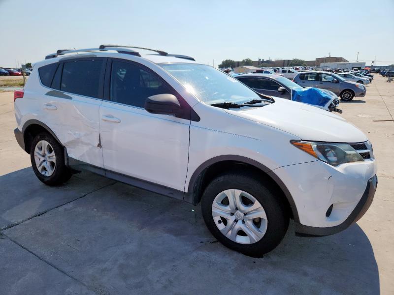 2T3ZFREV9EW096423 - 2014 TOYOTA RAV4 LE WHITE photo 4