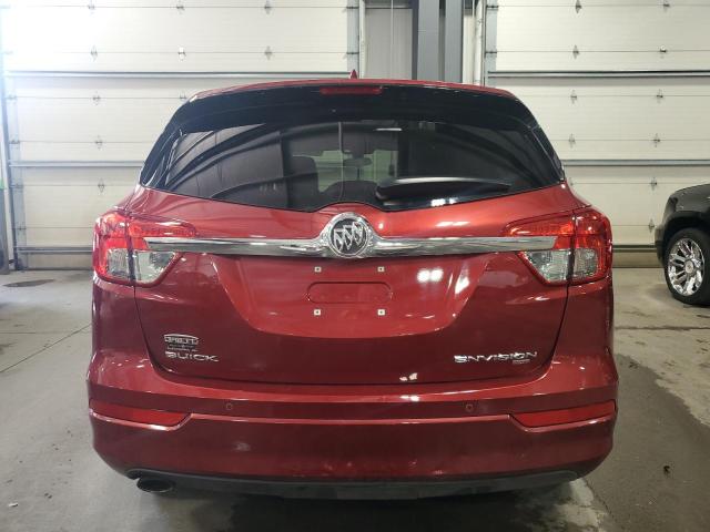 LRBFX2SA4JD025466 - 2018 BUICK ENVISION ESSENCE წითელი ფოტო 6