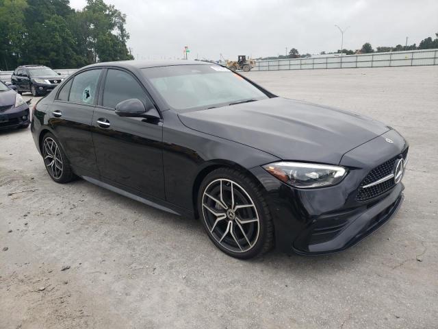 W1KAF4HBXRR186144 - 2024 MERCEDES-BENZ C 300 4MATIC BLACK photo 4