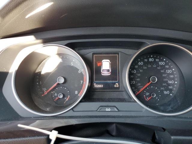 3VV3B7AX1LM120145 - 2020 VOLKSWAGEN TIGUAN SE GRAY photo 9