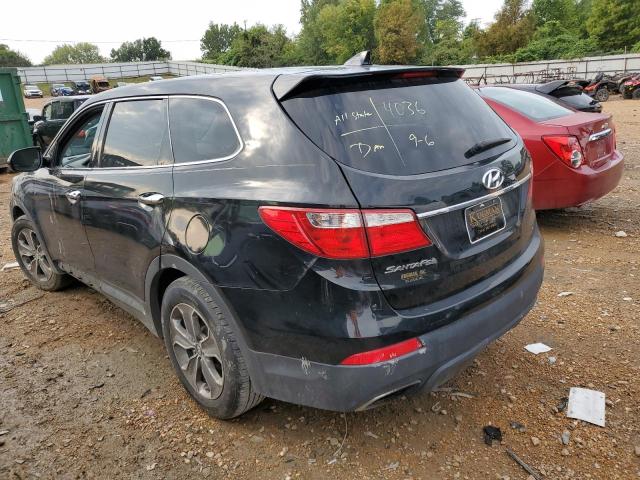 KM8SM4HF8DU006863 - 2013 HYUNDAI SANTA FE GLS BLACK photo 2