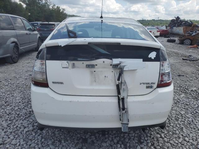 JTDKB20U253098049 - 2005 TOYOTA PRIUS WHITE photo 6