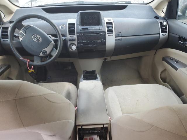 JTDKB20U253098049 - 2005 TOYOTA PRIUS WHITE photo 8