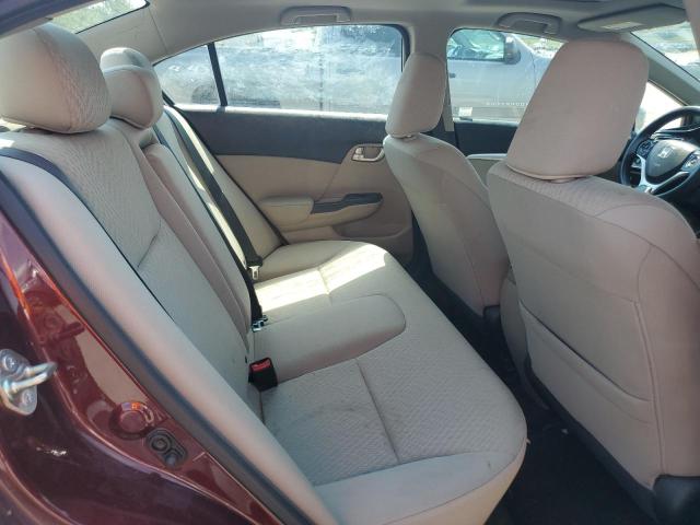 19XFB2F82EE017345 - 2014 HONDA CIVIC EX 红色 照片 10