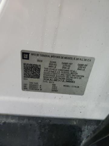 3GKALMEV7JL346661 - 2018 GMC TERRAIN SLE Ақ фото 13