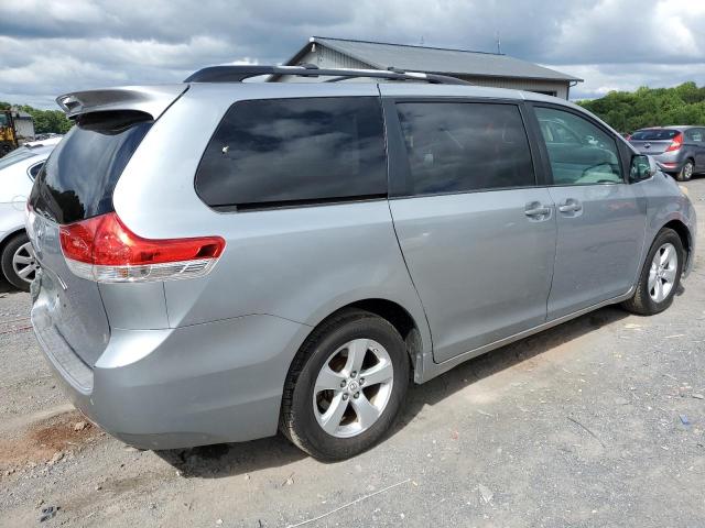 5TDKK3DC9BS048458 - 2011 TOYOTA SIENNA LE SILVER photo 3