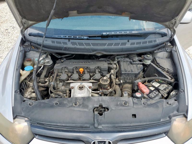 2HGFG12867H568498 - 2007 HONDA CIVIC EX SILVER photo 11