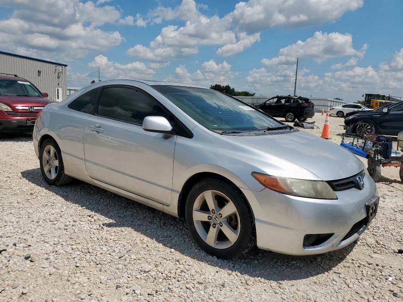 2HGFG12867H568498 - 2007 HONDA CIVIC EX SILVER photo 4