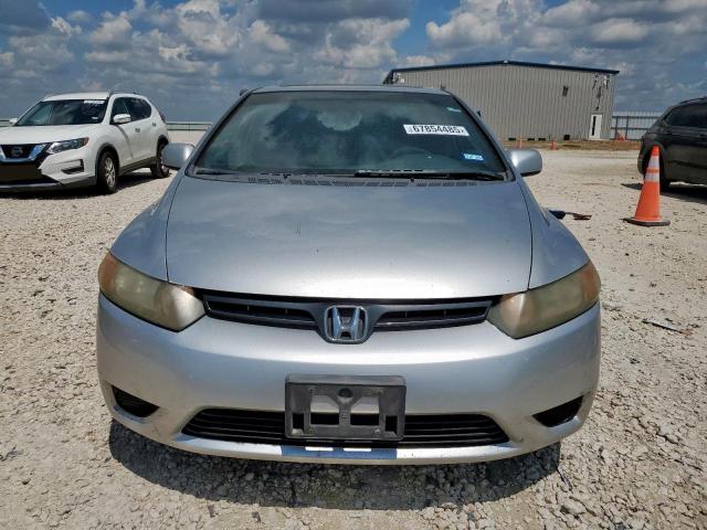 2HGFG12867H568498 - 2007 HONDA CIVIC EX SILVER photo 5