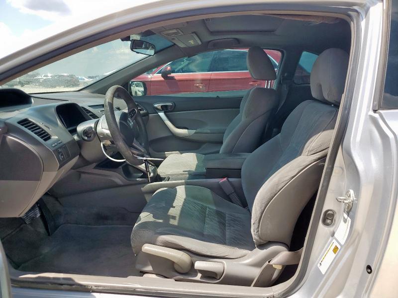 2HGFG12867H568498 - 2007 HONDA CIVIC EX SILVER photo 7