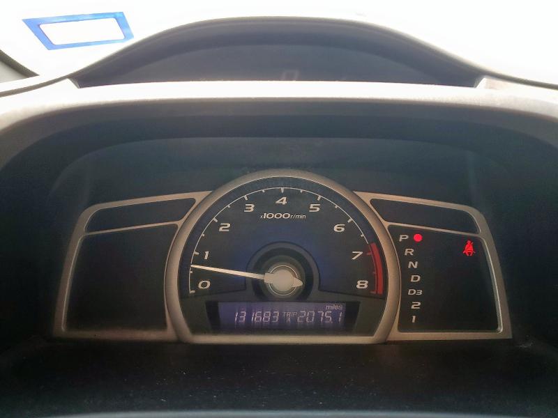 2HGFG12867H568498 - 2007 HONDA CIVIC EX SILVER photo 9