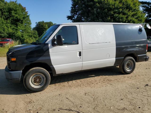 1FTNE1EW1EDA93556 - 2014 FORD ECONOLINE E150 VAN TWO TONE photo 1