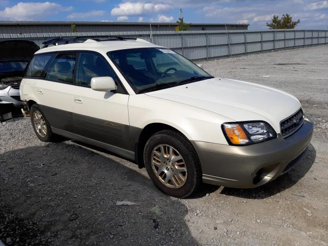 4S3BH895237650460 - 2003 SUBARU LEGACY OUTBACK H6 3.0 SPECIAL WHITE photo 4