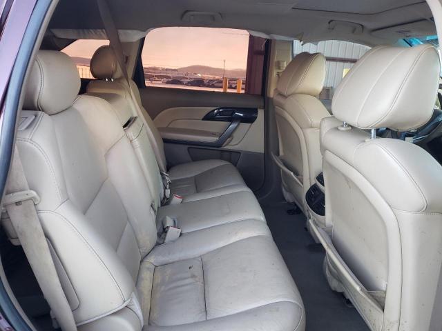 2HNYD284X8H501344 - 2008 ACURA MDX TECHNOLOGY MAROON photo 10