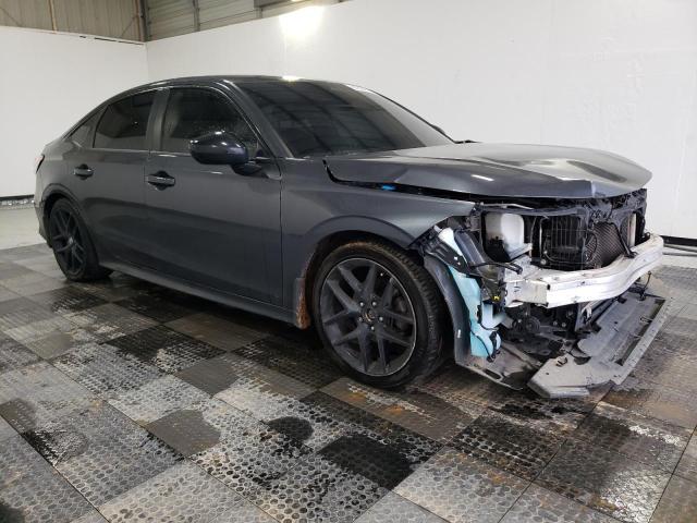 2HGFE2F55NH592056 - 2022 HONDA CIVIC SPORT ნაცრისფერი ფოტო 4