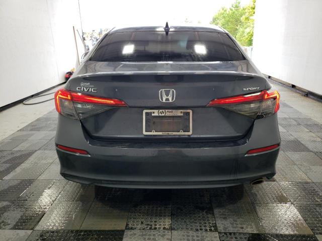 2HGFE2F55NH592056 - 2022 HONDA CIVIC SPORT ნაცრისფერი ფოტო 6