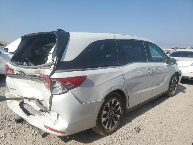 5FNRL6H75MB012123 - 2021 HONDA ODYSSEY EXL WHITE photo 3