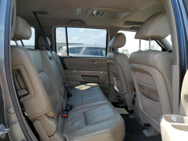 5FNYF48689B020688 - 2009 HONDA PILOT EXL GRAY photo 10
