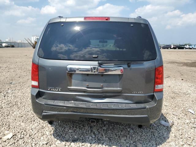 5FNYF48689B020688 - 2009 HONDA PILOT EXL GRAY photo 6