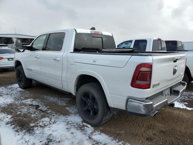 1C6SRFKT0KN704866 - 2019 RAM 1500 LONGHORN WHITE photo 2