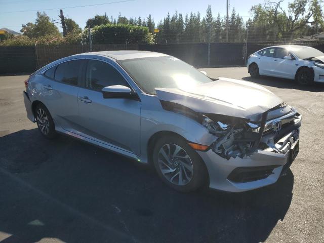 2HGFC2F73HH506805 - 2017 HONDA CIVIC EX SILVER photo 4