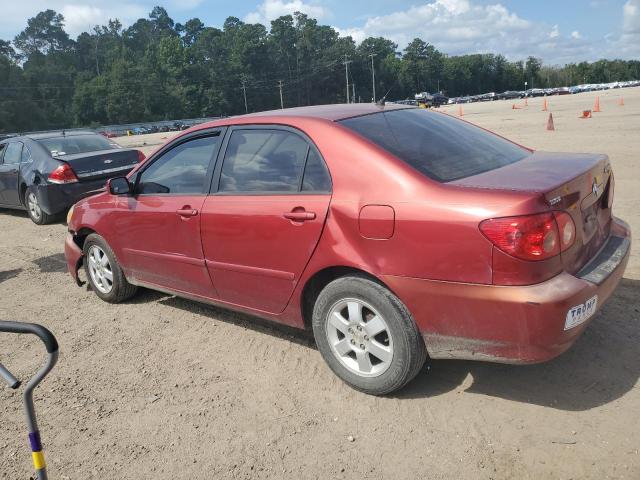 1NXBR32E85Z349640 - 2005 TOYOTA COROLLA CE RED photo 2