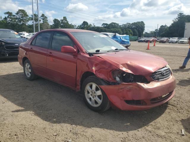 1NXBR32E85Z349640 - 2005 TOYOTA COROLLA CE RED photo 4