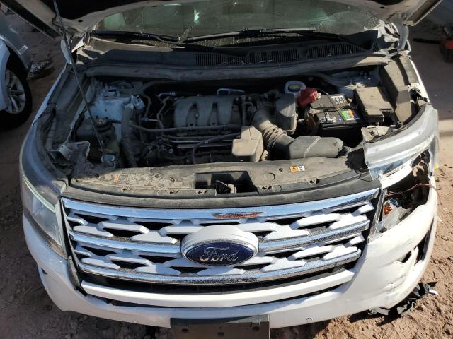 1FM5K7D82JGC28529 - 2018 FORD EXPLORER XLT თეთრი ფოტო 12