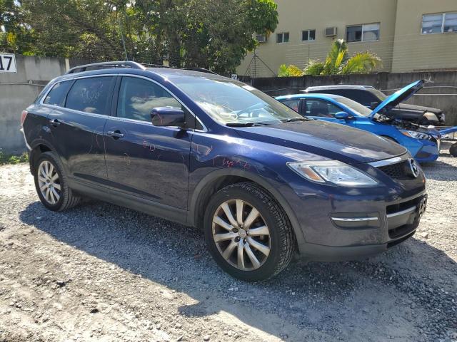 JM3TB28A380123455 - 2008 MAZDA CX-9 BLUE photo 4