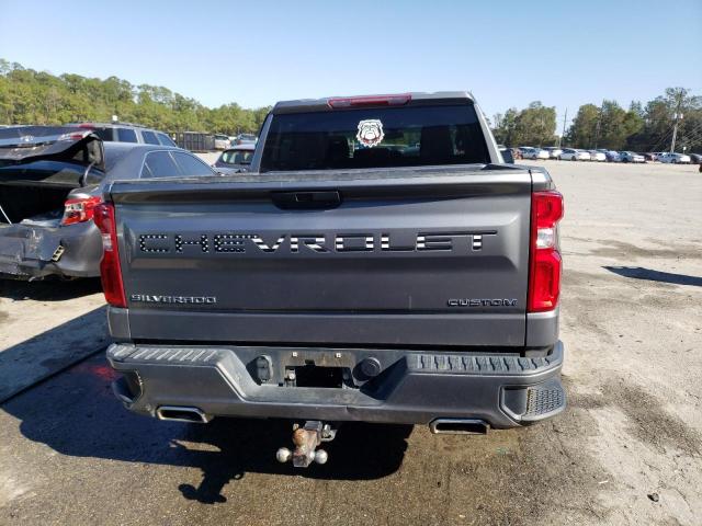 3GCUYBEF3LG343985 - 2020 CHEVROLET SILVERADO K1500 CUSTOM GRAY photo 6