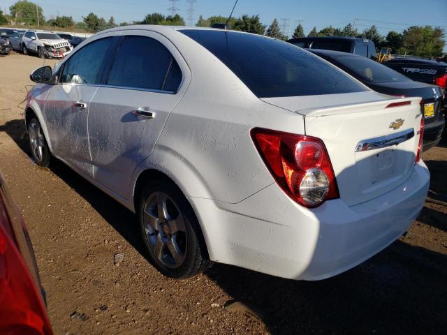 1G1JE5SB4G4139397 - 2016 CHEVROLET SONIC LTZ WHITE photo 2