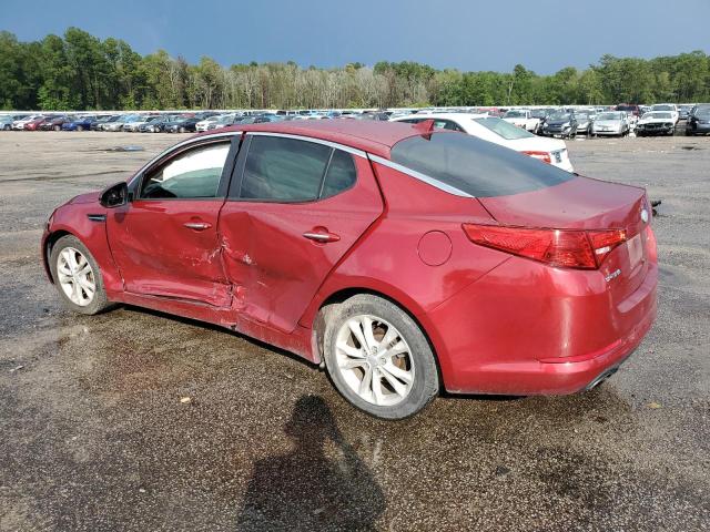 5XXGM4A75DG215609 - 2013 KIA OPTIMA LX RED photo 2