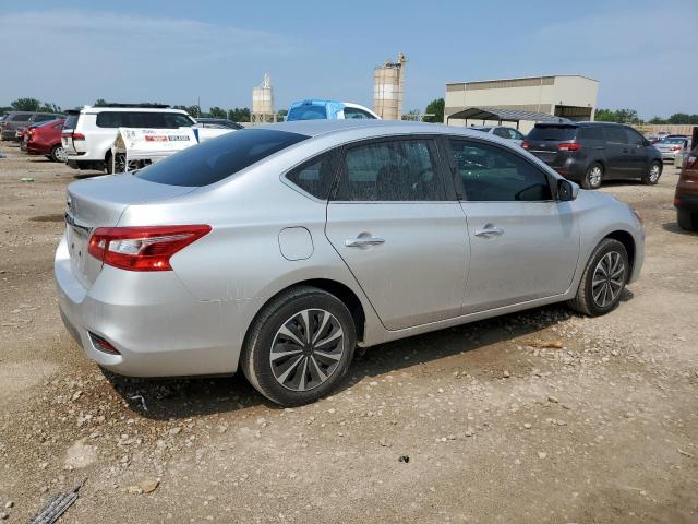 3N1AB7AP2KY382336 - 2019 NISSAN SENTRA S Silber Foto 3