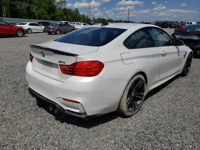 WBS3R9C52FK331277 - 2015 BMW M4 WHITE photo 3