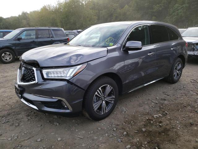 5J8YD4H34JL000260 - 2018 ACURA MDX GRAY photo 1