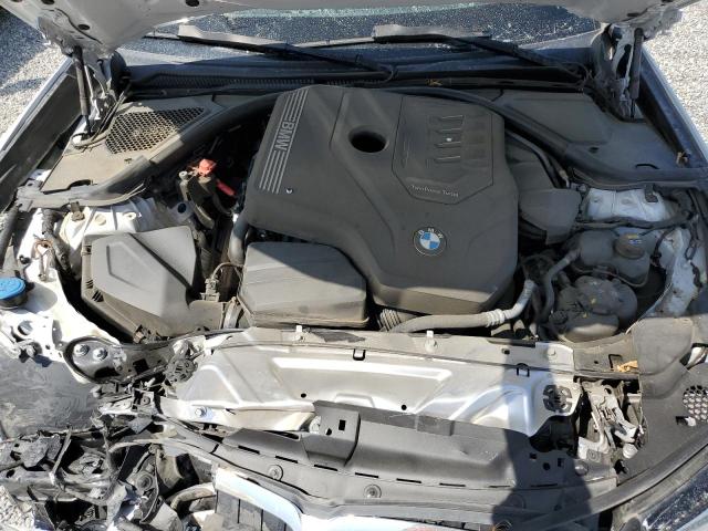 WBA5R1C57KAJ98515 - 2019 BMW 330I WHITE photo 11