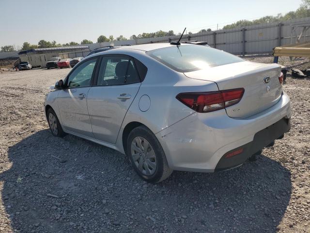 3KPA24AD7LE339356 - 2020 KIA RIO LX SILVER photo 2