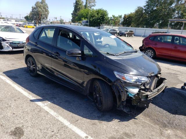 3HGGK5H66LM700722 - 2020 HONDA FIT SPORT BLACK photo 4