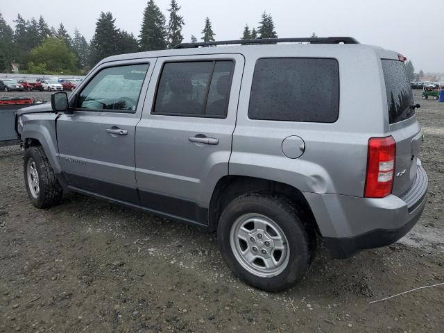 1C4NJRBBXGD532039 - 2016 JEEP PATRIOT SPORT ვერცხლისფერი ფოტო 2