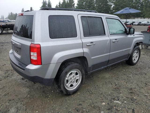1C4NJRBBXGD532039 - 2016 JEEP PATRIOT SPORT ვერცხლისფერი ფოტო 3