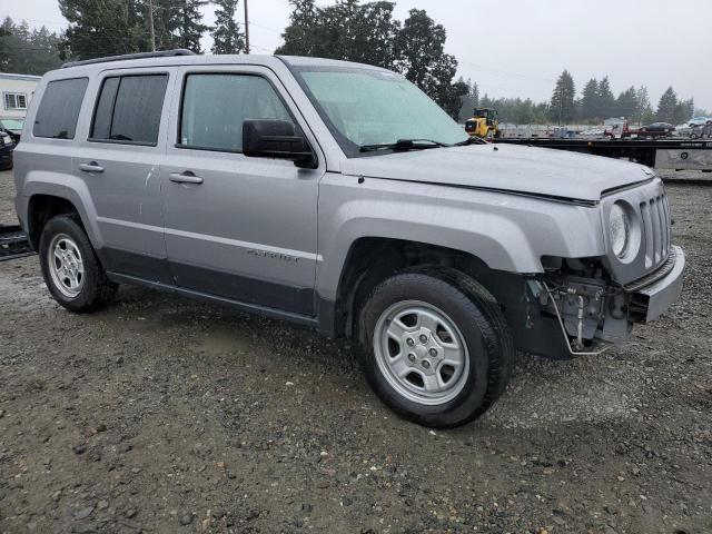 1C4NJRBBXGD532039 - 2016 JEEP PATRIOT SPORT ვერცხლისფერი ფოტო 4