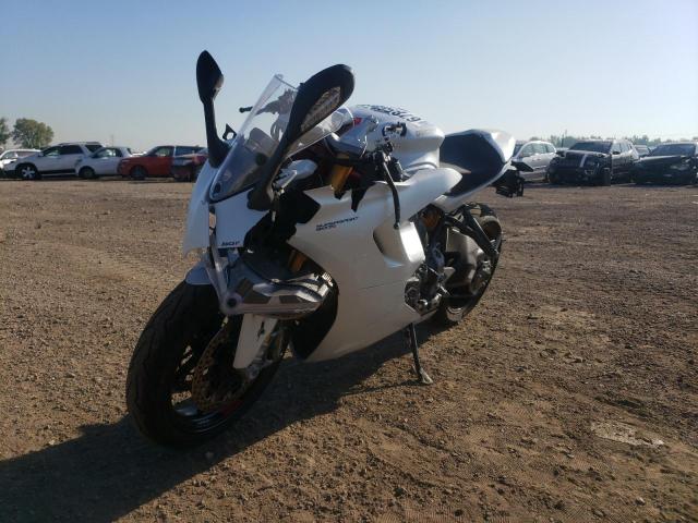 ZDMVABDS6PB005698 - 2023 DUCATI SUPERSPORT WHITE photo 2