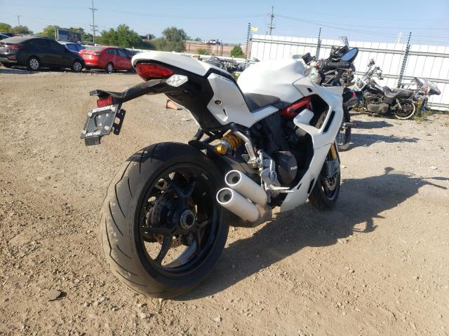 ZDMVABDS6PB005698 - 2023 DUCATI SUPERSPORT WHITE photo 4