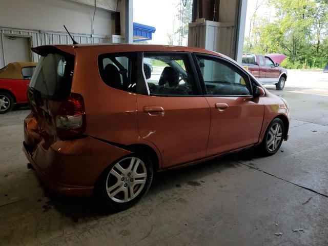JHMGD38677S053286 - 2007 HONDA FIT S 橙色 照片 3