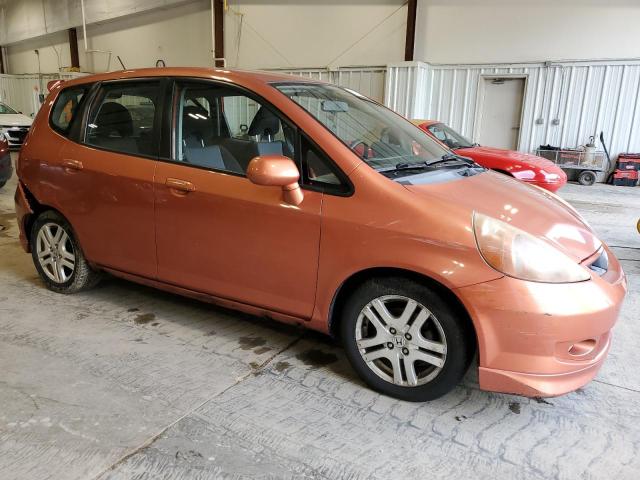 JHMGD38677S053286 - 2007 HONDA FIT S 橙色 照片 4